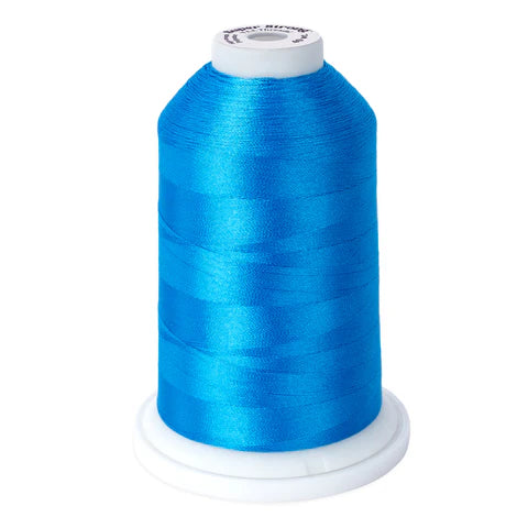 Yli Super Strong 40 wt. Poly Machine Quilting Thread Azure 8061