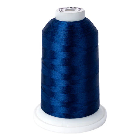 Yli Super Strong 40 wt. Poly Machine Quilting Thread Navy 8069