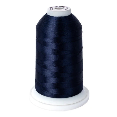 Yli Super Strong 40 wt. Poly Machine Quilting Thread Midnight 8070
