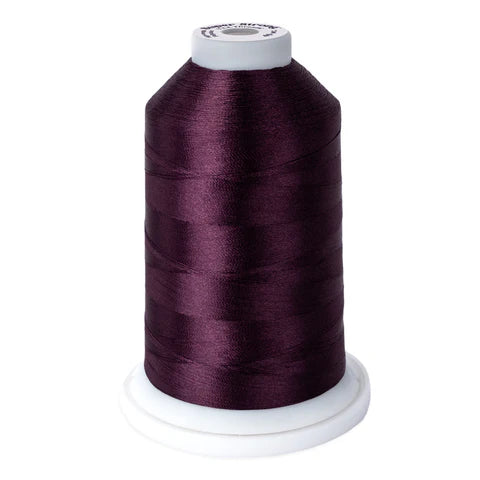 Yli Super Strong 40 wt. Poly Machine Quilting Thread Dark Plum 8083