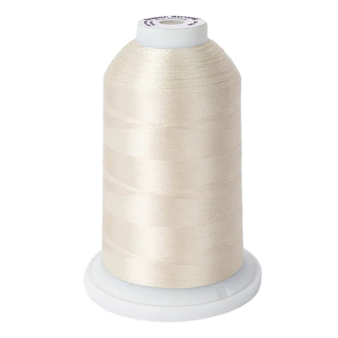 Yli Super Strong 40 wt. Poly Machine Quilting Thread Cream 8090
