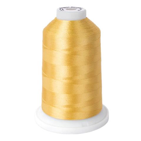 Yli Super Strong 40 wt. Poly Machine Quilting Thread Light Gold 8093
