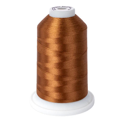 Yli Super Strong 40 wt. Poly Machine Quilting Thread Milk Chocolate 8108