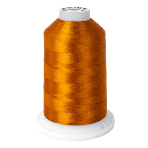 Yli Super Strong 40 wt. Poly Machine Quilting Thread Amber 8110