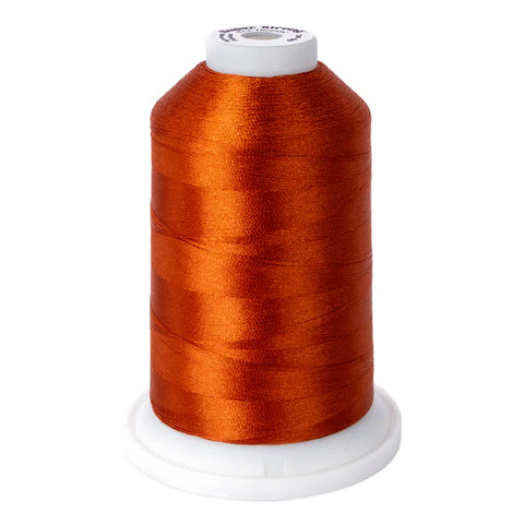 Yli Super Strong 40 wt. Poly Machine Quilting Thread Copper 8112