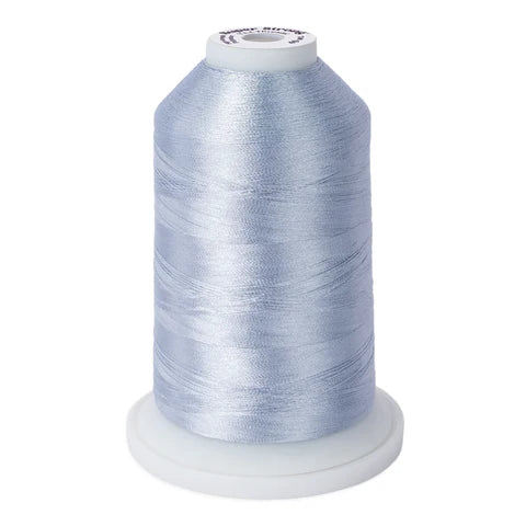 Yli Super Strong 40 wt. Poly Machine Quilting Thread Silver Mist 8124