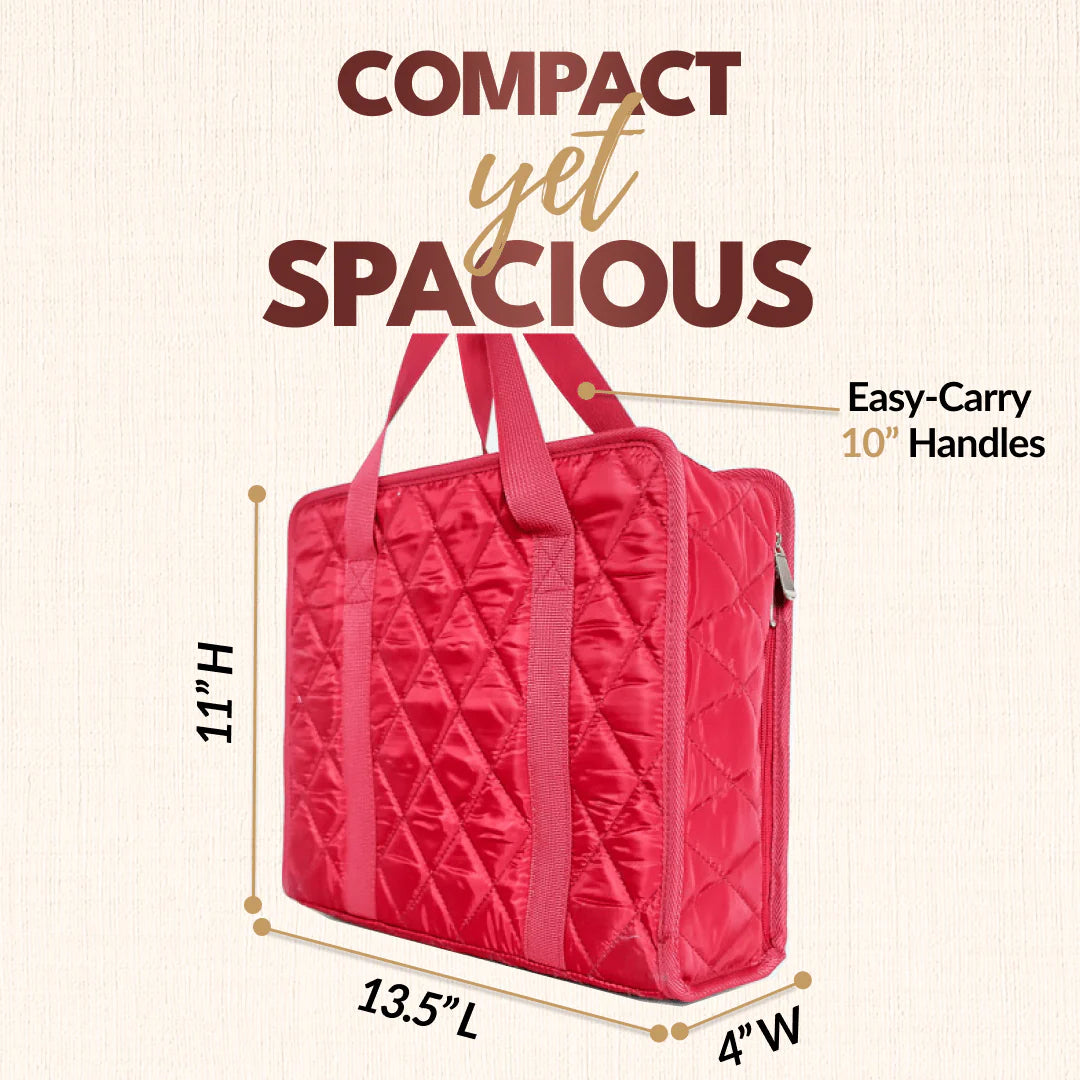 The Carry-All Sewing Organizer - Multi-pocket Binder Bag